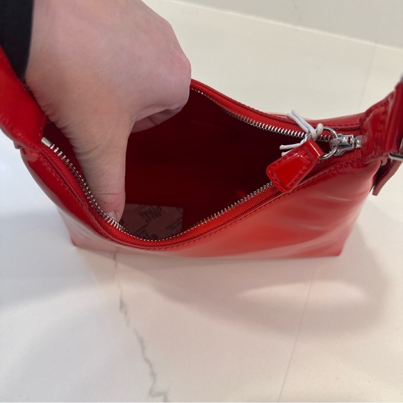 NWT Staud Scotty Bag Tomato Red - Picture 11 of 14